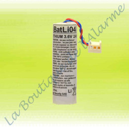 Batterie Lithium Batli04 3,6 volts 2Ah