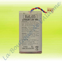 Batterie Batli05 3,6 volts 4Ah Daitem