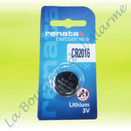 Pile Lithium Batli07 Pile CR2016 Renata