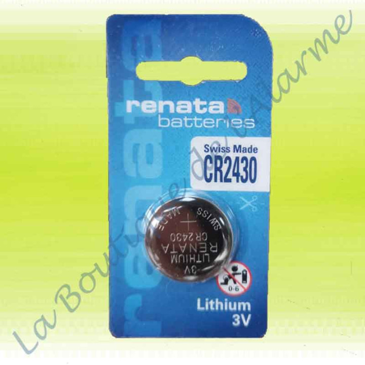 Pile Lithium Batli08 CR2430 Renata