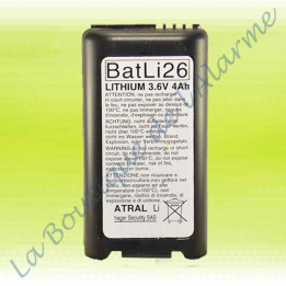 Batterie Lithium Batli26 3,6v 4Ah