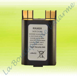 Batterie Lithium RXU02X  3 volts 2,4Ah