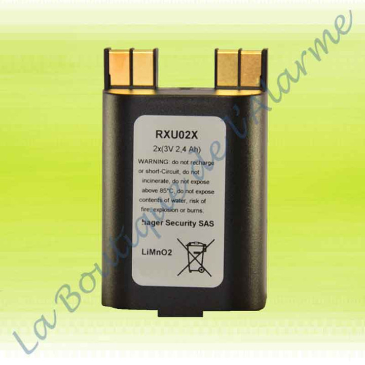 Batterie Lithium RXU02X  Daitem