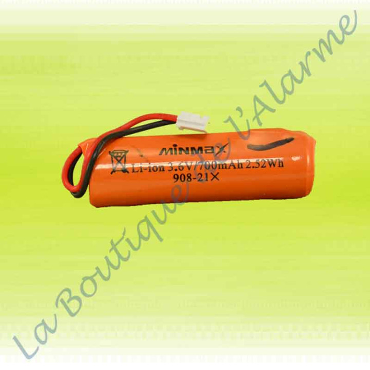 Batterie Lithium 908-21X 3,6 volts 700 mAh