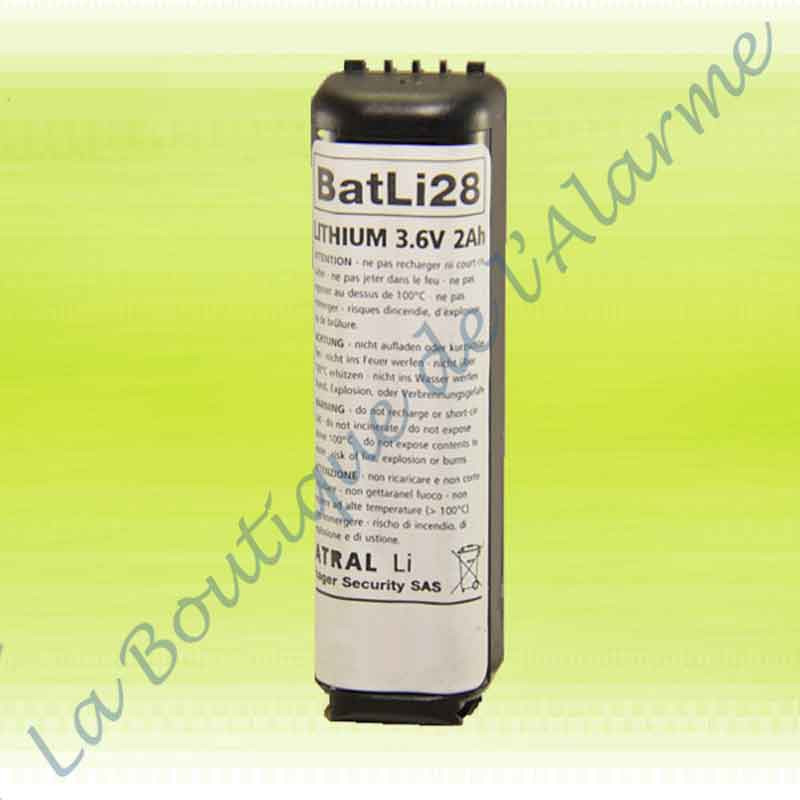 Pile lithium 3V / 2,4 Ah - BATLI38 - Hager Logisty - Vita Habitat