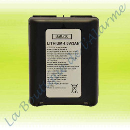 Batterie Lithium Batli30 4,5 volts 3Ah