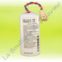 Batterie Lithium Batli01 batterie compatible Batsecur