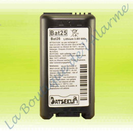 Batli25, Batli26 Batterie compatible Daitem