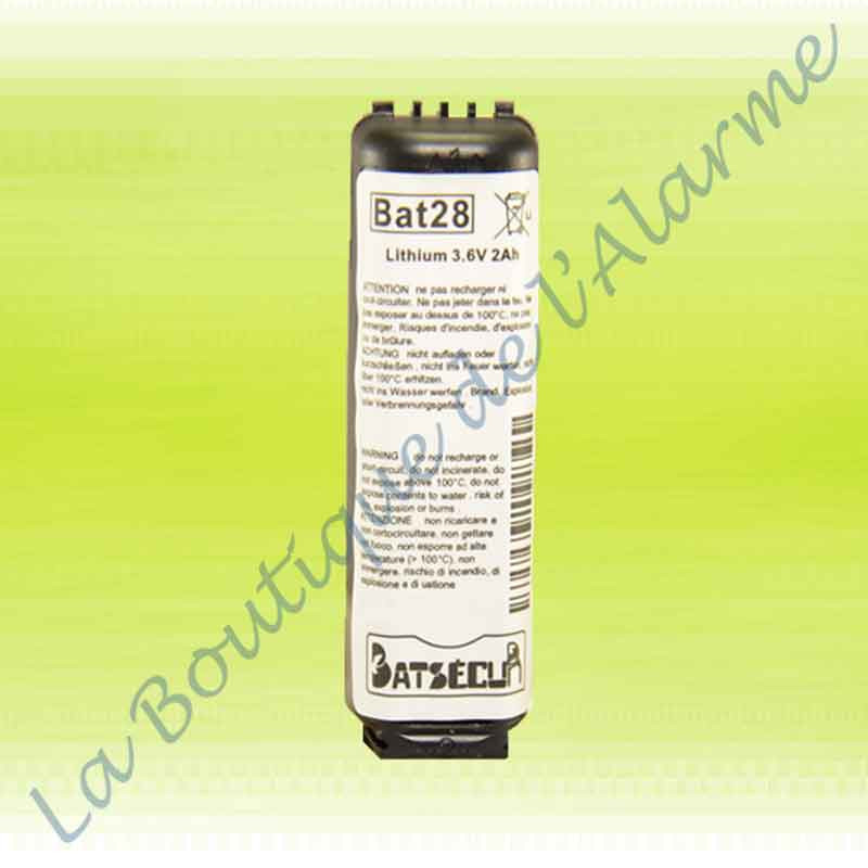 Batterie compatible Batli28 batsecur