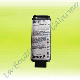 Batterie Batli31 compatible alarme Daitem